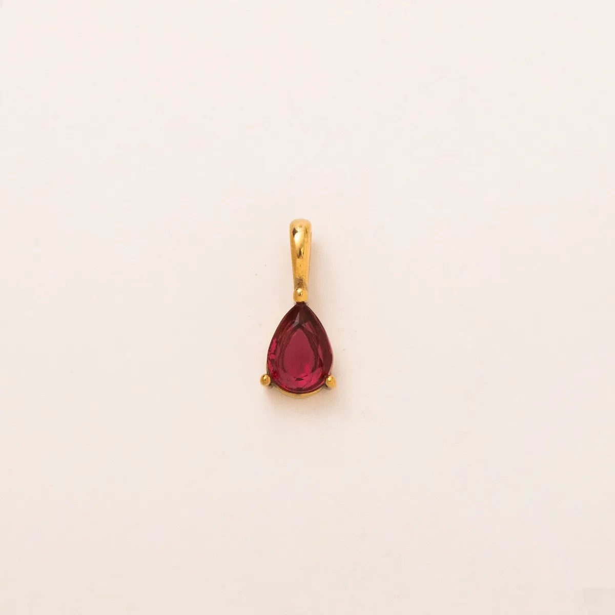 Handmade Diy December Birthstone Pendant Necklace, Fashionable And Simple Ins Series, Suitable For Banquets And Parties