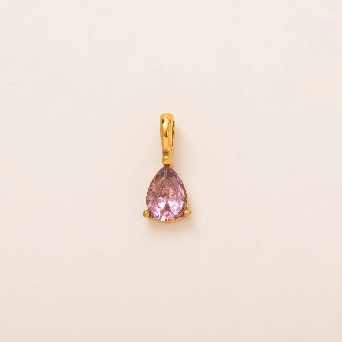 Handmade Diy December Birthstone Pendant Necklace, Fashionable And Simple Ins Series, Suitable For Banquets And Parties